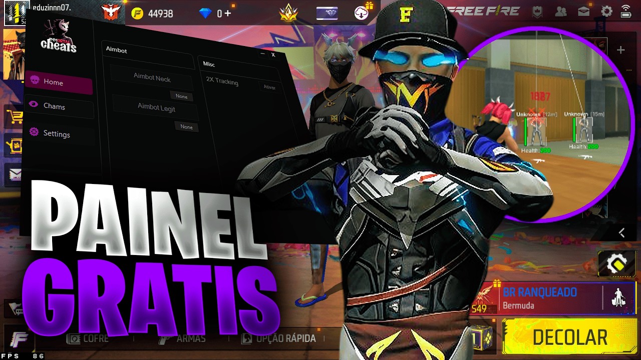 PAINEL XIT EMULADOR AIMBOT 100% ANTI BAN! GRÁTIS!!! LINK DESCRIÇÃO
