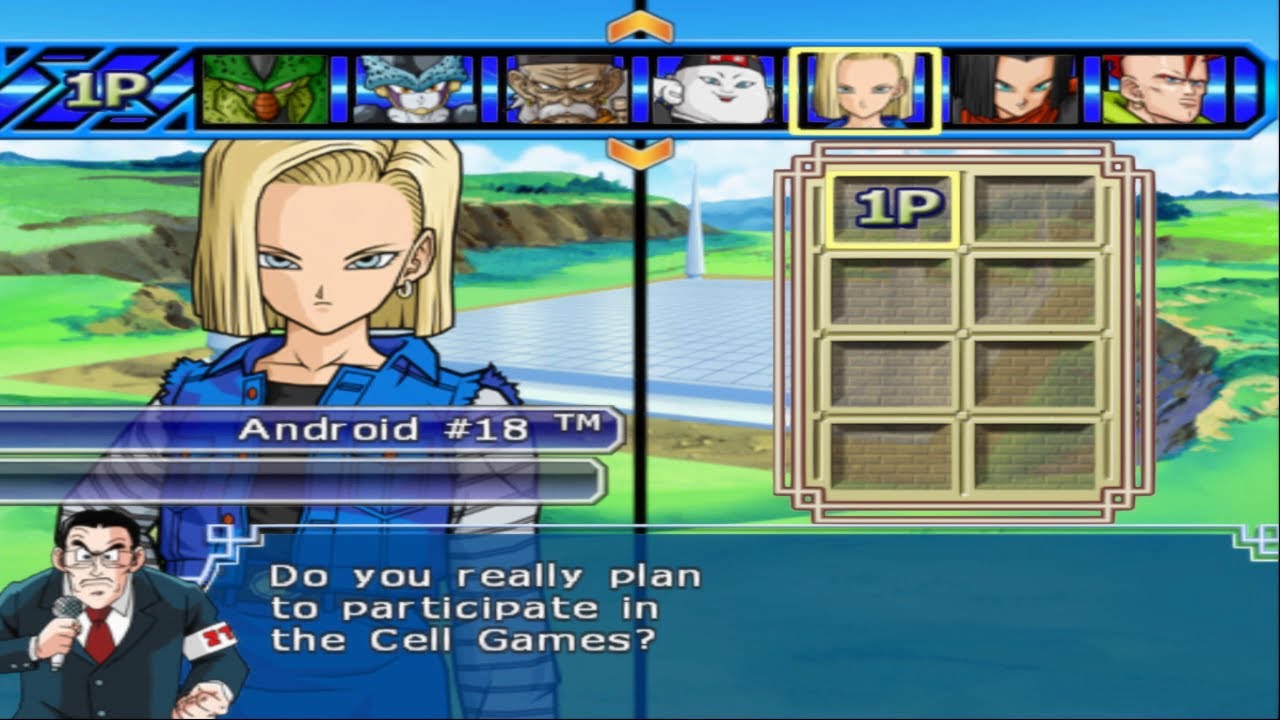 DBZ: Budokai Tenkaichi 3 (PS2) walkthrough - Android #18