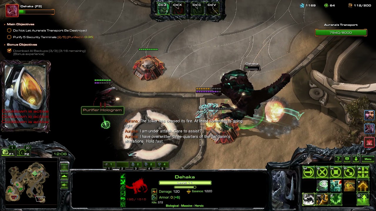 [SC2 Co-op] Malwarfare Dehaka All Clear Solo in 14:59 (Brutal Difficulty)