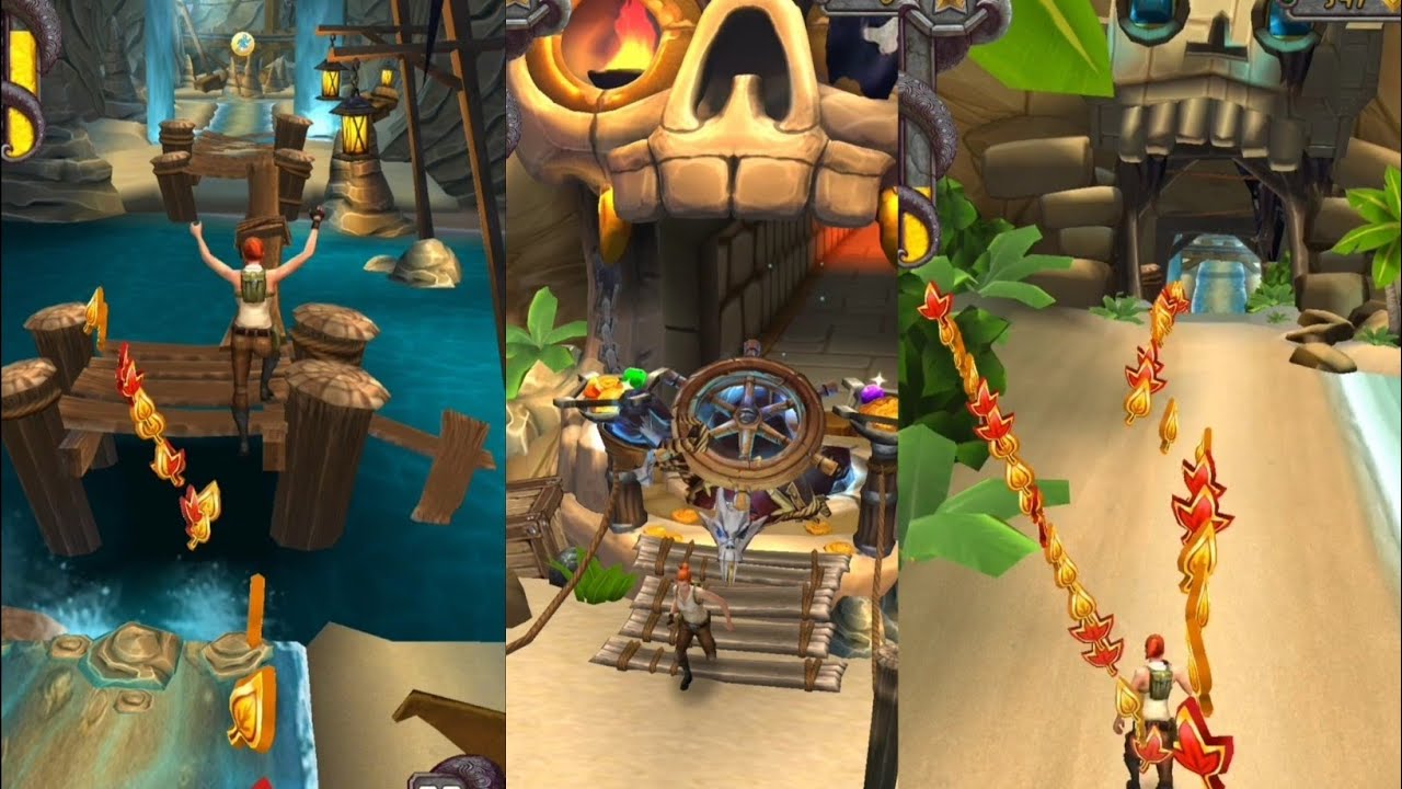 Pirate Cove Temple Run 2|Reverse Run