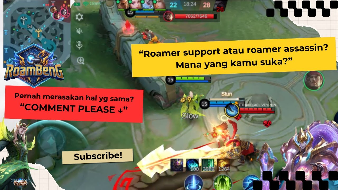 Kamu Tim Support atau Assassin Let’s Debate #mlbb #mobilegame #mobilelegendsbangbang  #mobilelegends