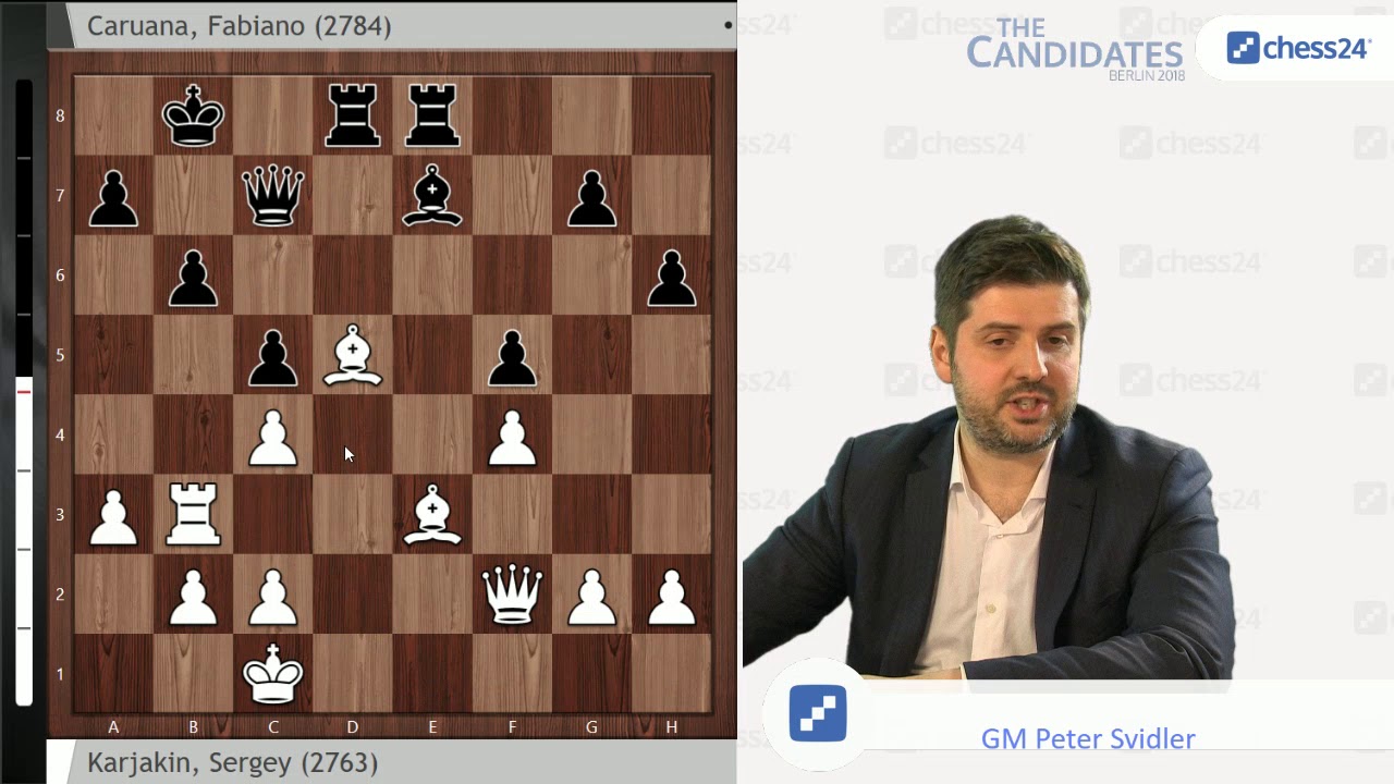 Karjakin-Caruana, Candidates 2018: Svidler's Game of the Day