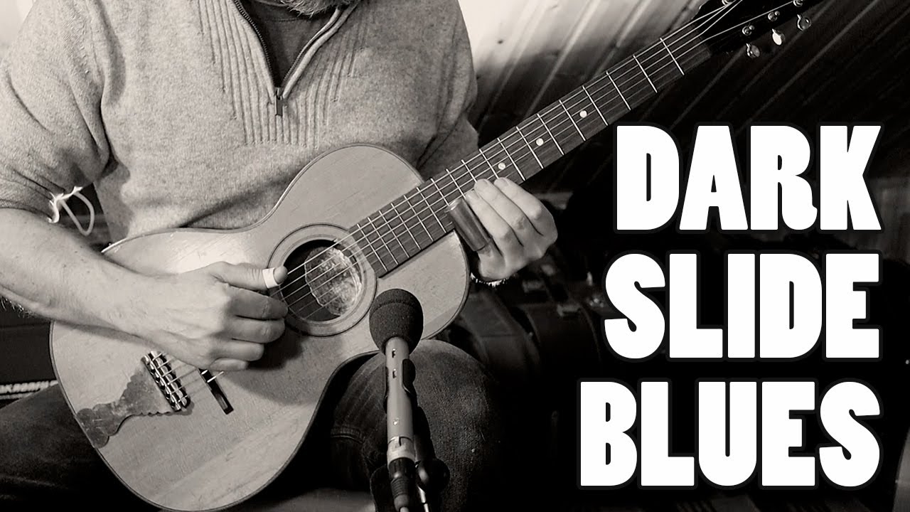 Dark Ambient Open D Minor Slide Blues  (TABS available)