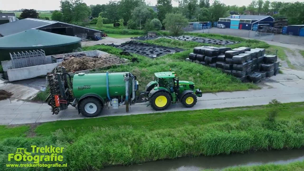 Hiemstra Deinum | Zodebemesten | Injecting Slurry | Gülle Ausbringen | John Deere + Kaweco