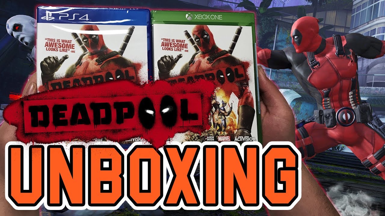 Распаковка Дэдпула (PS4/Xbox One)!!
