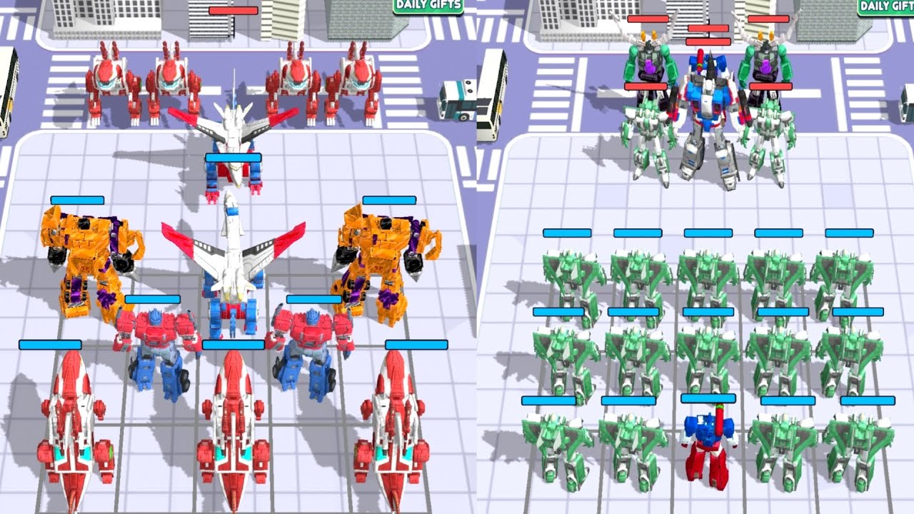 Merge Robot Evolution Tactics, How to Evolve! Robots In Mega Robot, New Merge Master Gameplay
