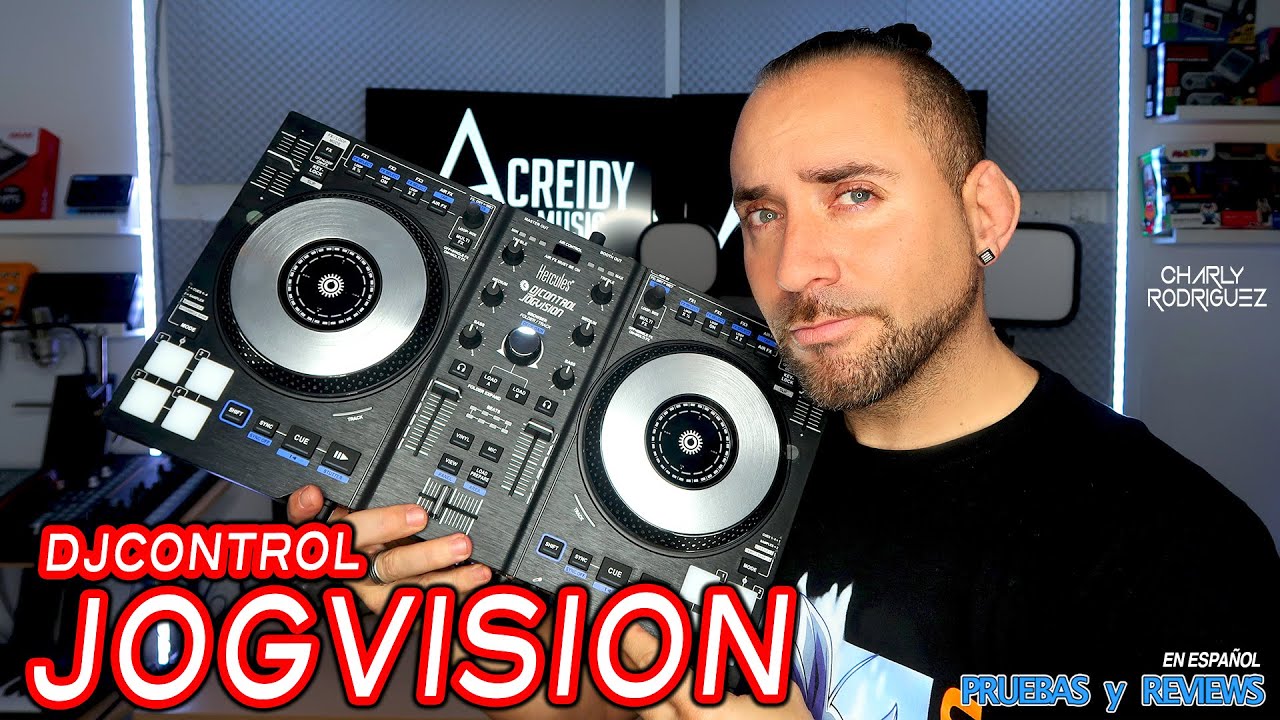 HERCULES DJCONTROL JOGVISION (PRUEBAS Y REVIEWS) en Español