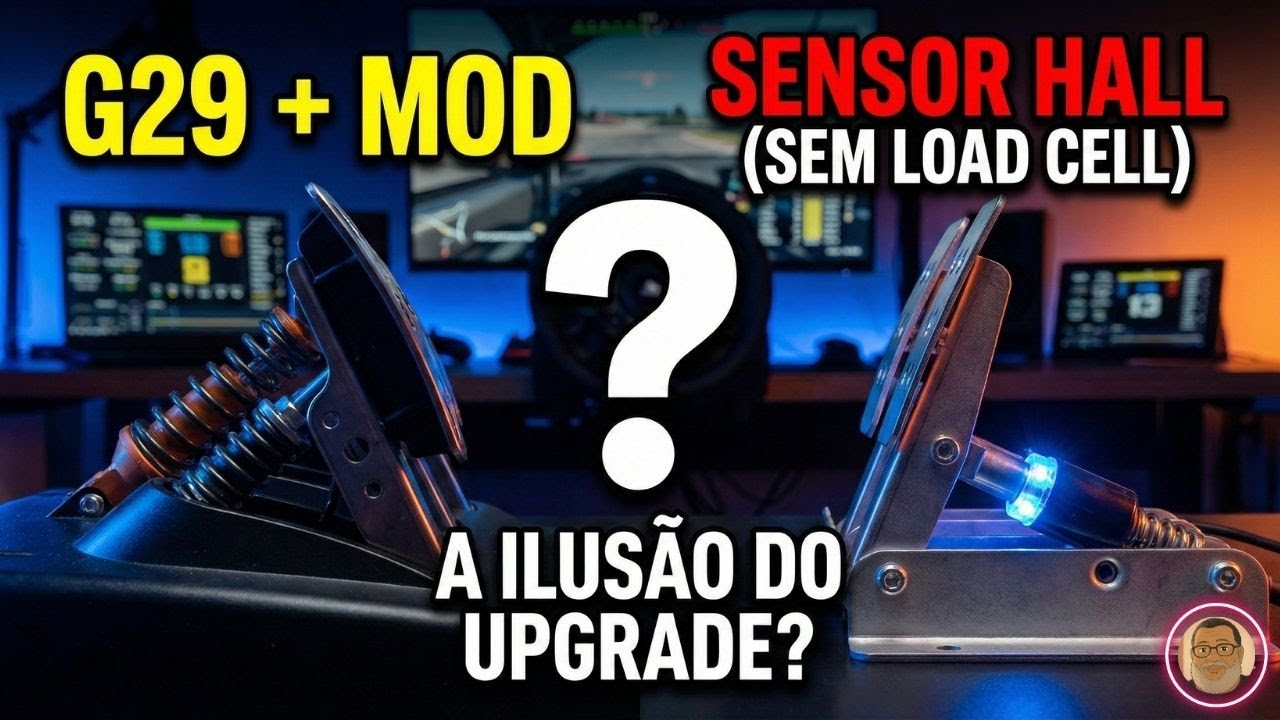 O Despertar do Simracing: Por que você só começa a pilotar com um Load Cell?
