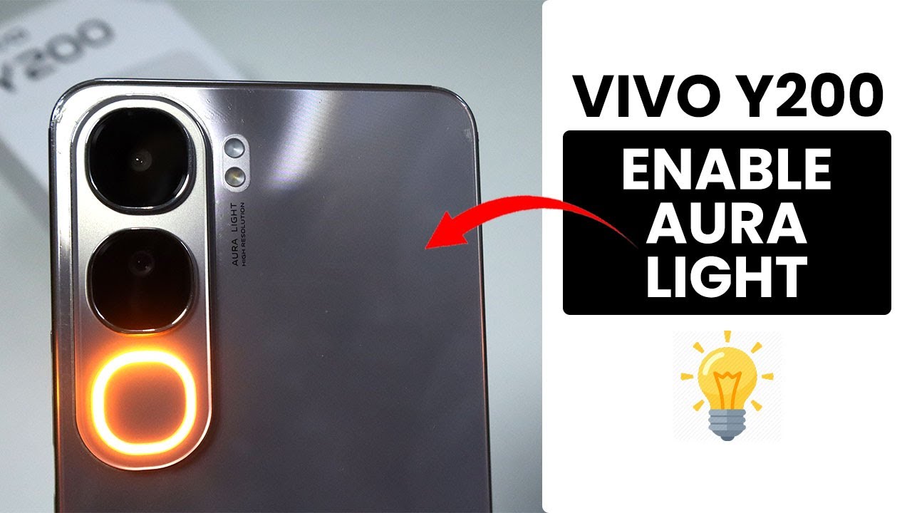 Как включить Aura Light на Vivo Y200 — Настройки Aura Light