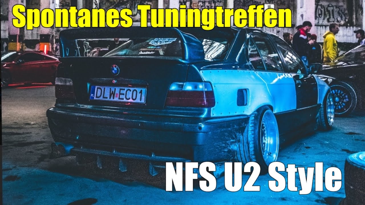 Ich fahre spontan auf ein Carmeet im Need for Speed Underground Style