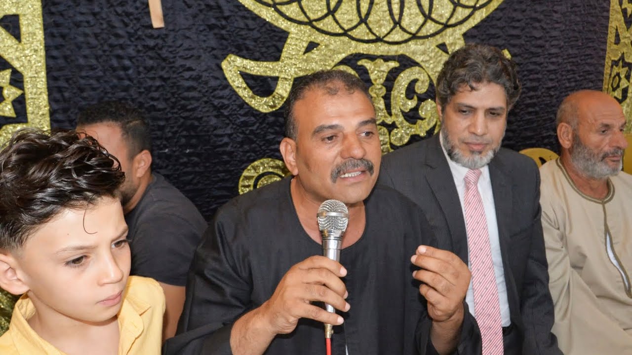 كلمه العمده مصطفى ابو هاشم حفل تكريم الطلاب المتفوقين في الشهادات الدراسية برعايه العمده مصطفى 