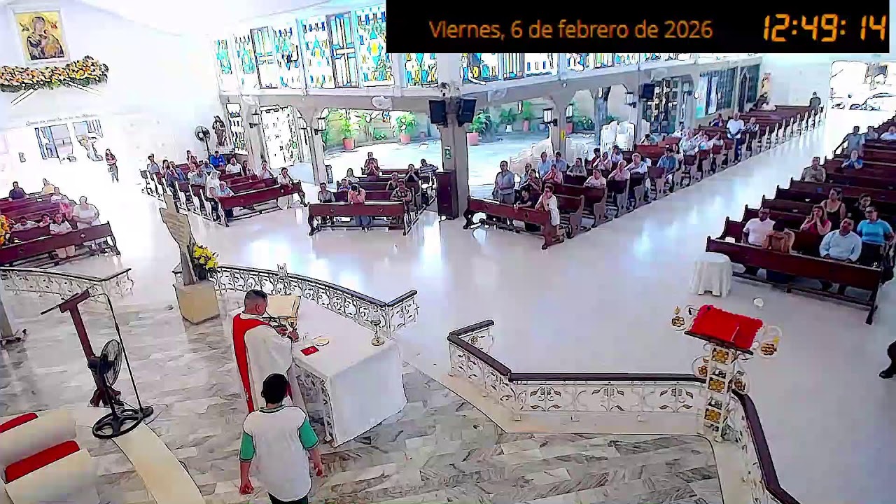 EUCARISTÍA   VIERNES   6     DE FEBRERO  DE 2026   12:15 PM