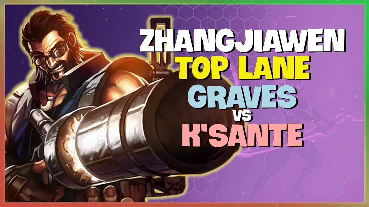 Rank 1 Graves Top Lane Mechanics Masterclass by ZhangJiawen Challenger Engsub