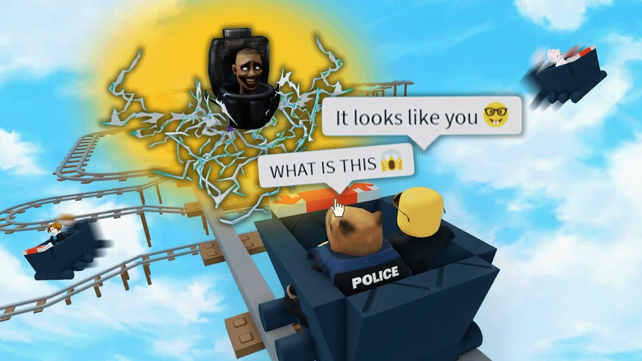 Roblox СМЕШНЫЕ МОМЕНТЫ Поездка на тележке (ДРУГ)