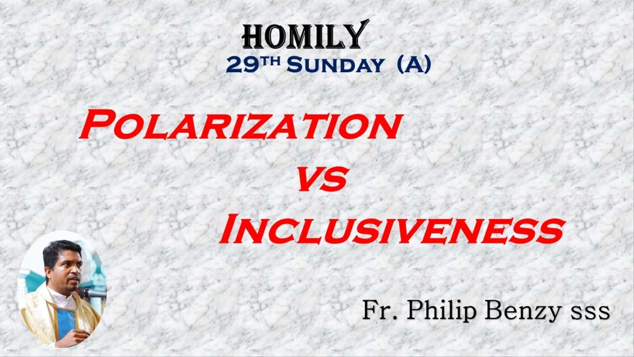 Homily for the 29th Sunday of Ordinary time (A)