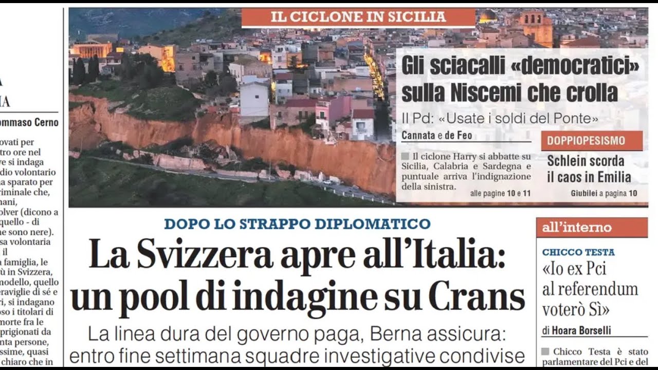 RASSEGNA STAMPA 28 GENNAIO 2026. QUOTIDIANI NAZIONALI ITALIANI  PRIME PAGINE DEI GIORNALI DI OGGI
