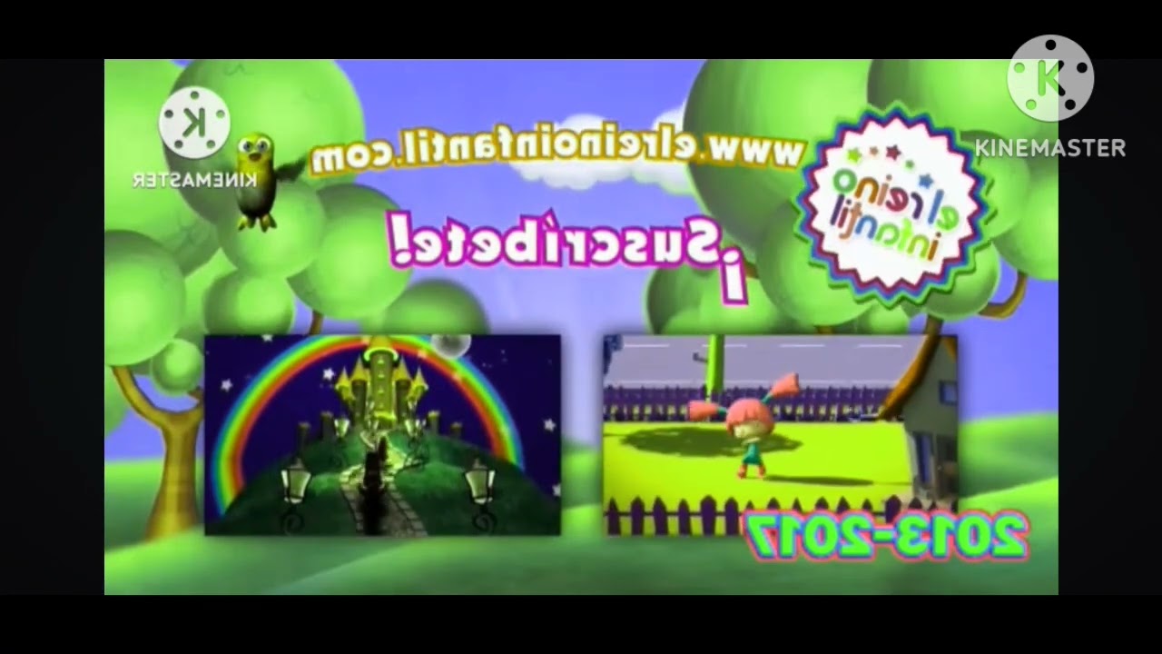Elerino infantil the logo effect and Kine master 