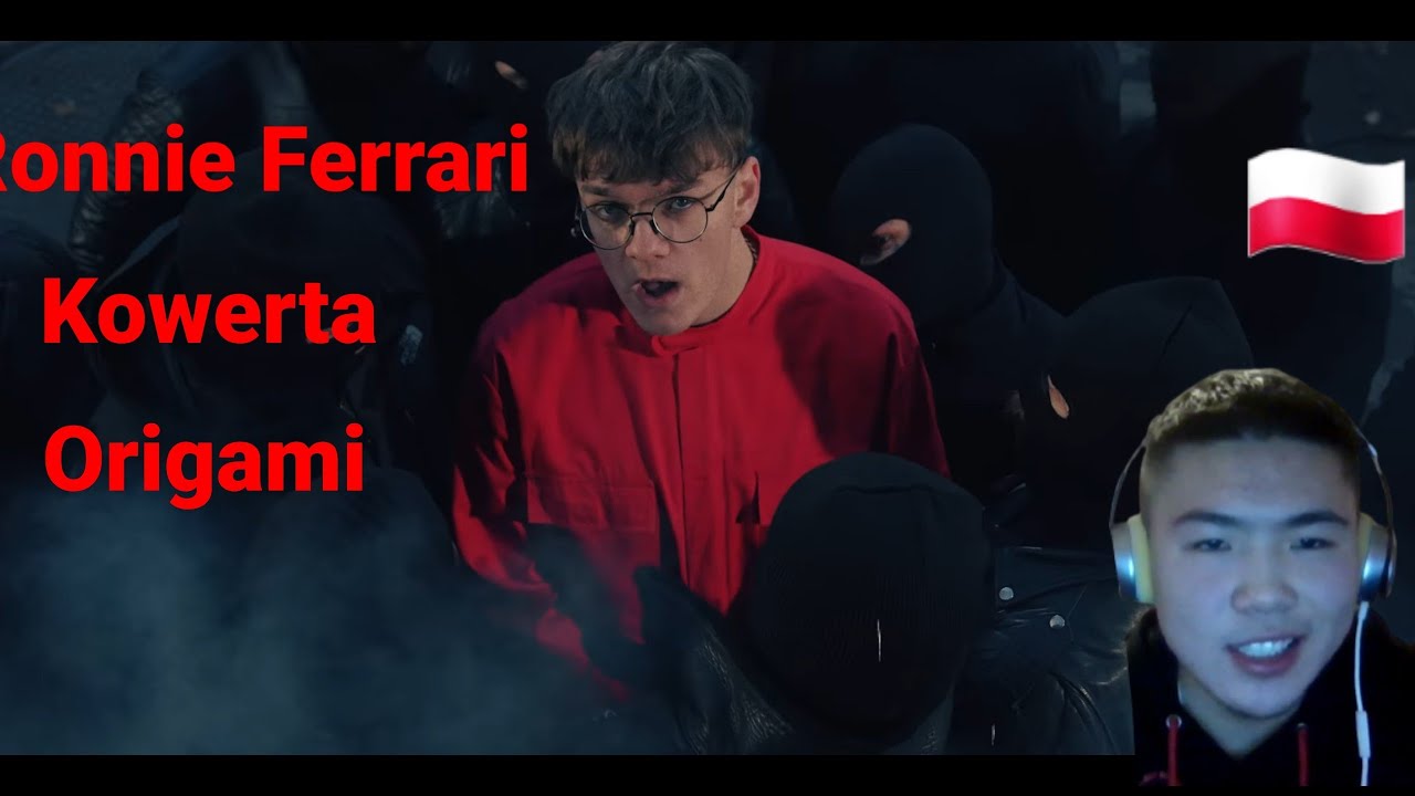 ORIGAMI - Ronnie Ferrari ft. korweta (Official Video) | REACTION (Reacting To Polish Rap)