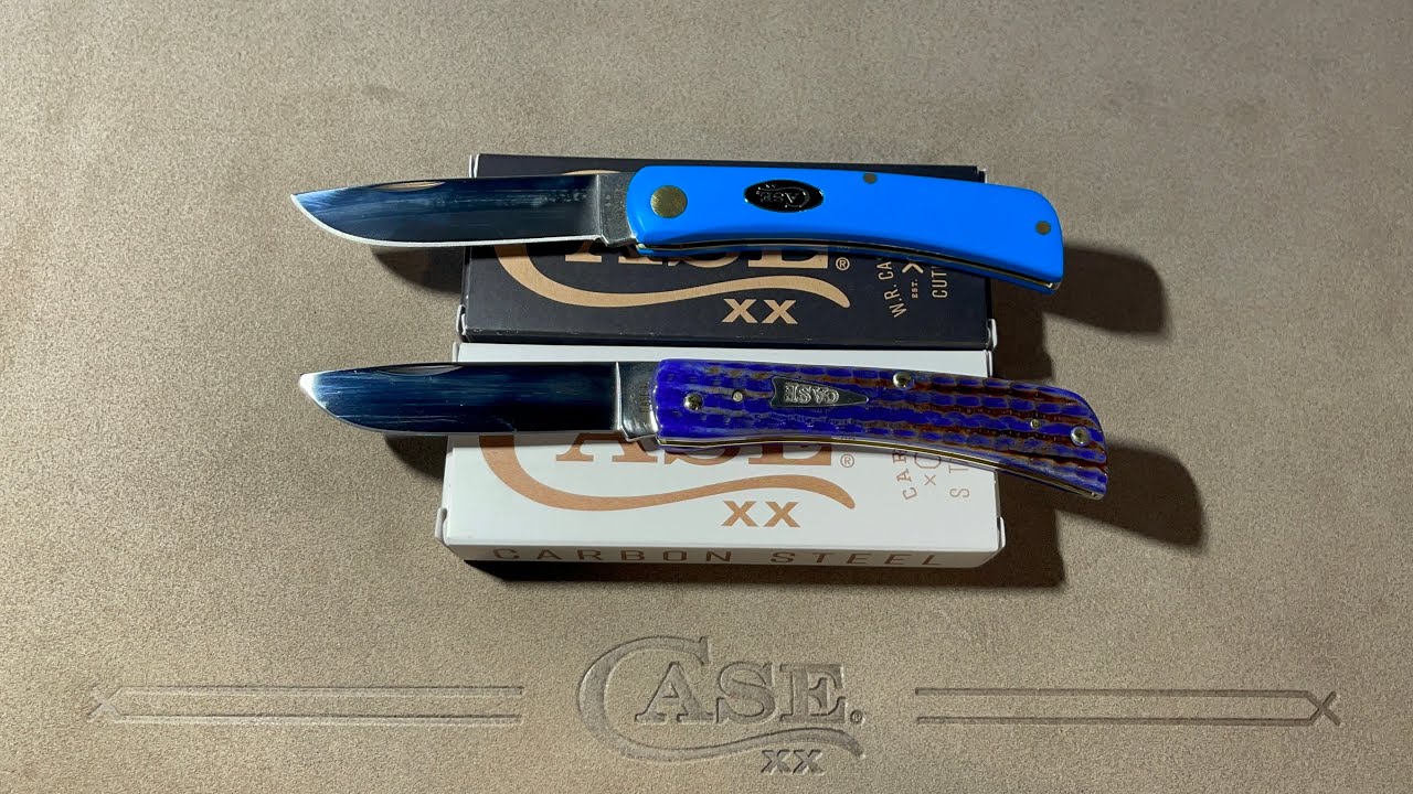 Smoky Mountain Knife Works Case Haul! Peanut Butter & Jelly Sod Buster Jr / Light Blue Sod Buster Jr
