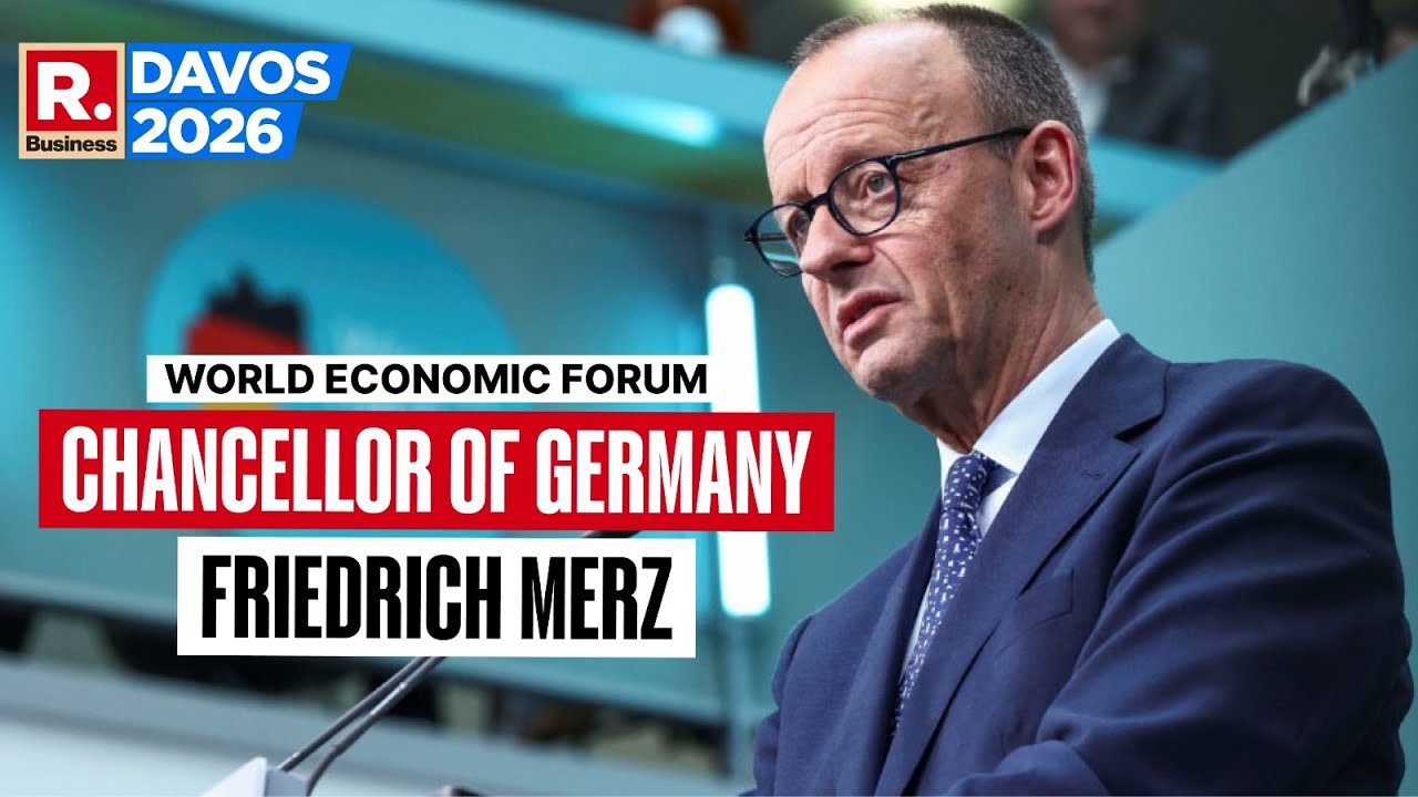 WEF 2026 LIVE: Germany's Merz Addresses At WEF, Skips Trump's Board Event | Davos I EU