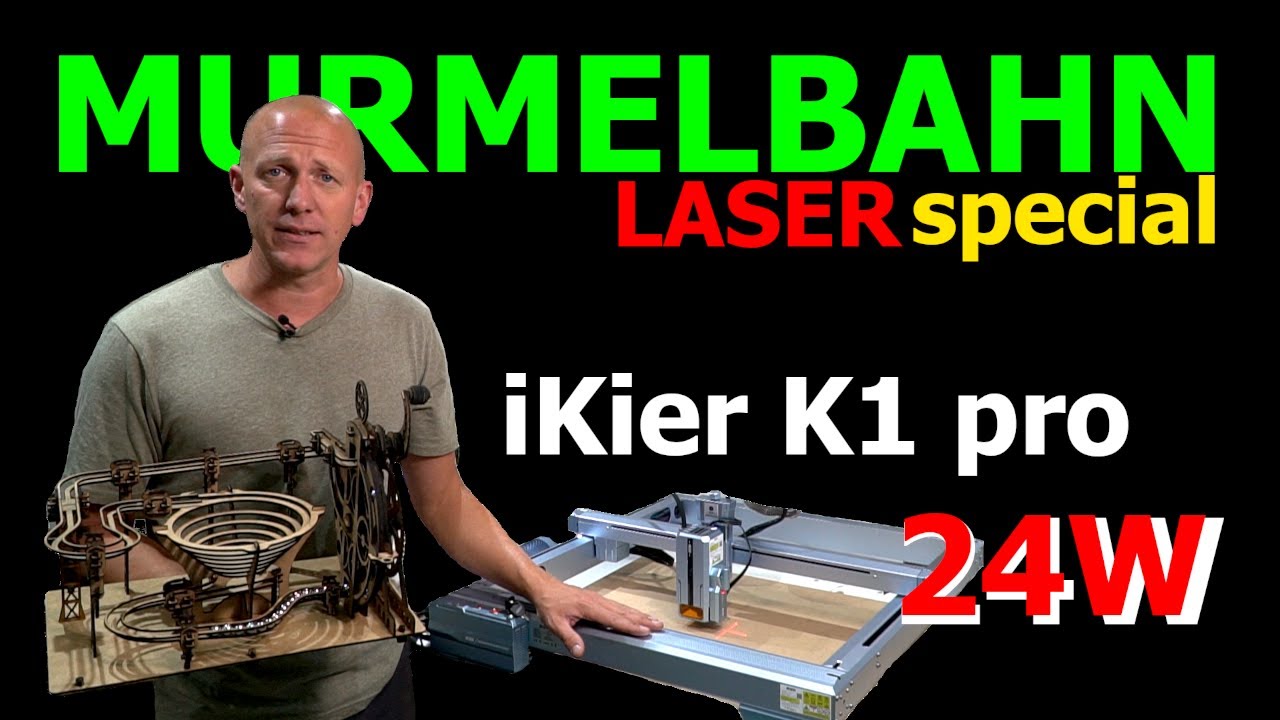 Super Laser - iKier K1 pro 24W Vorstellung und Kalibrierung