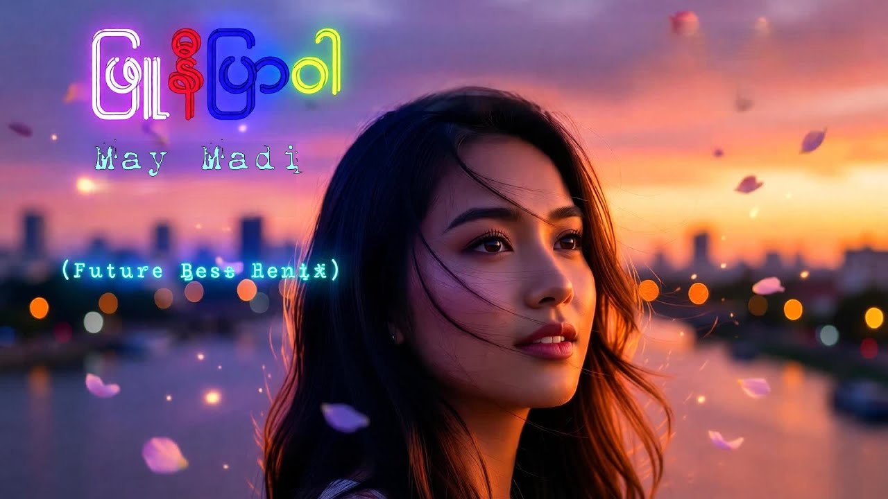 ဖြူနီပြာဝါ - May Madi (Water Festival | Future Bass Remix)| Myanmar Remix Official