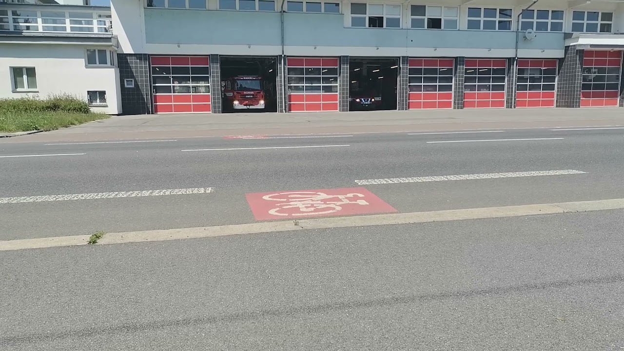 Výjezd Hasiči Pardubice na dopravní nehodu