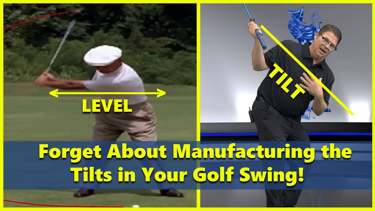 Ben Hogan - Forget About Manufacturing Your Tilts in Your Golf Swing