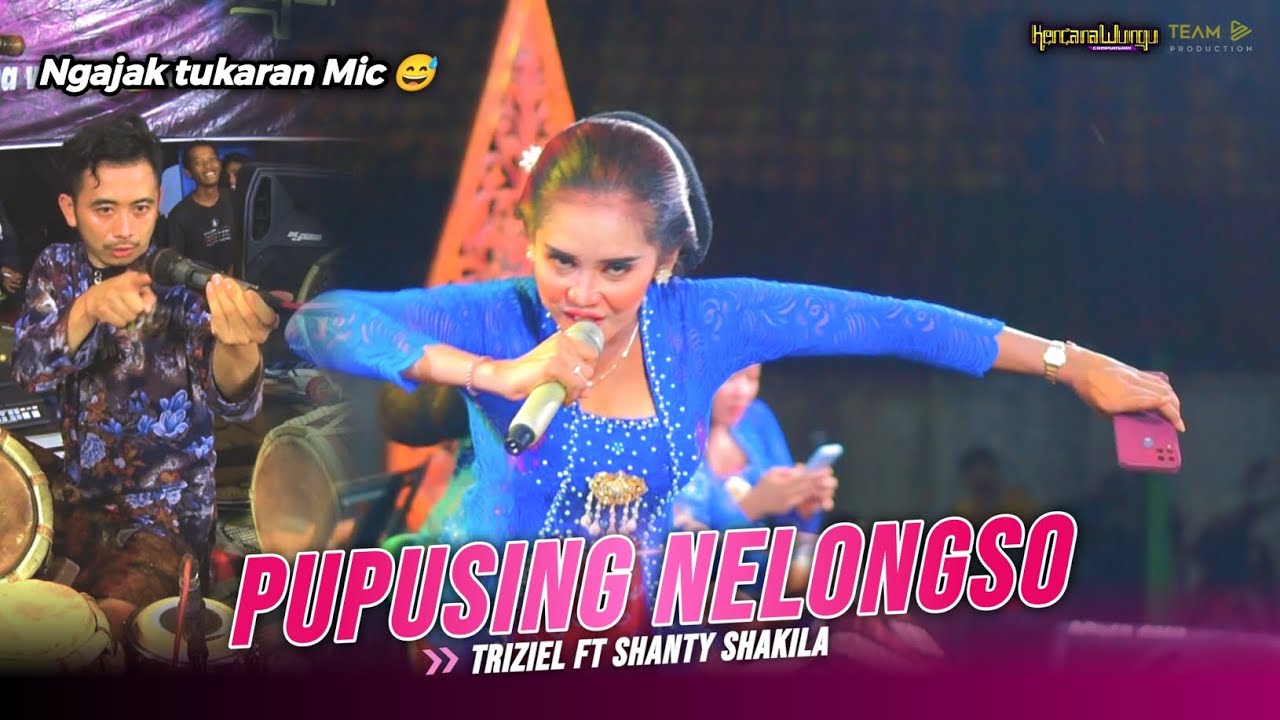 Mas Triziel Ngajak Tuk4r4n Mic 😅 Pupusing Nelongso - Triziel ft Shanty Shakila