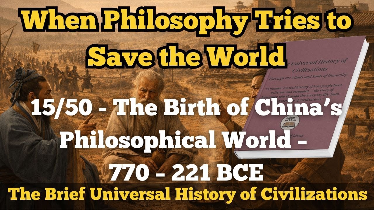 15/50 - The Birth of China’s Philosophical World – 770 – 221 BCE