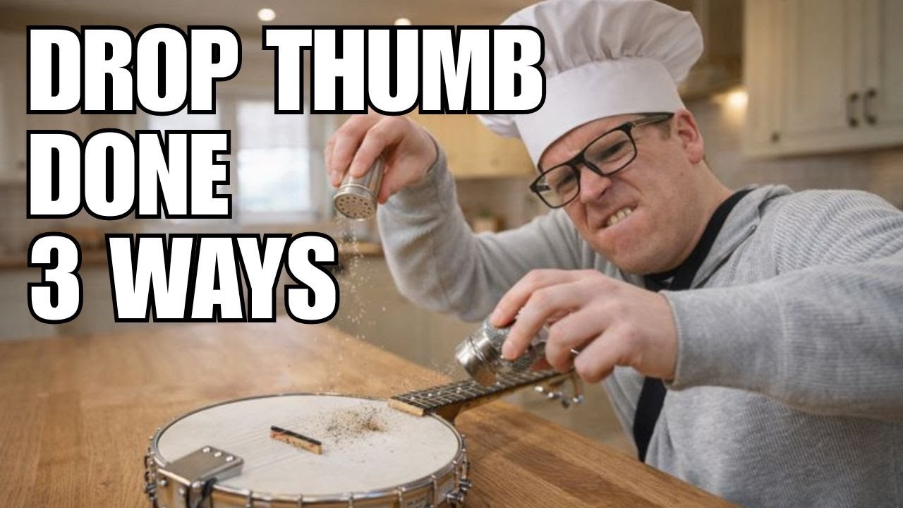 Three Ways To Make Drop Thumb Sound Great On Your Banjo