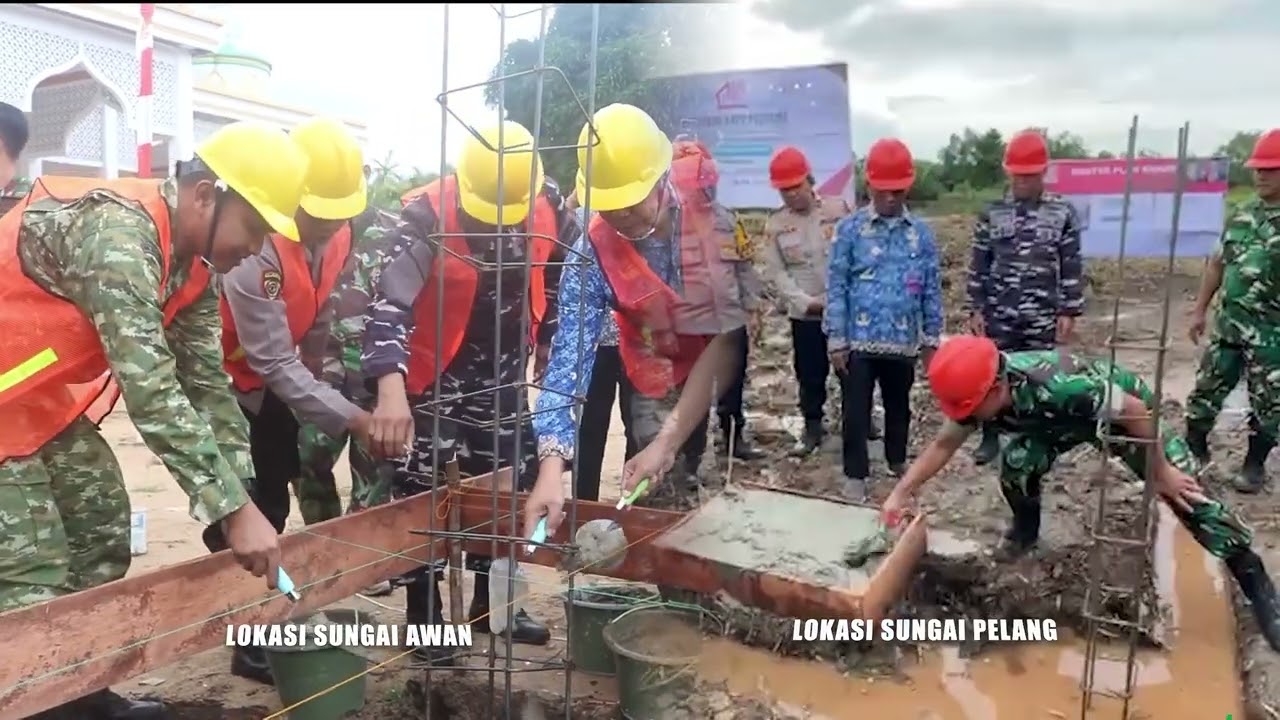 Peletakan Batu Pertama Pembangunan Koperasi Merah Putih