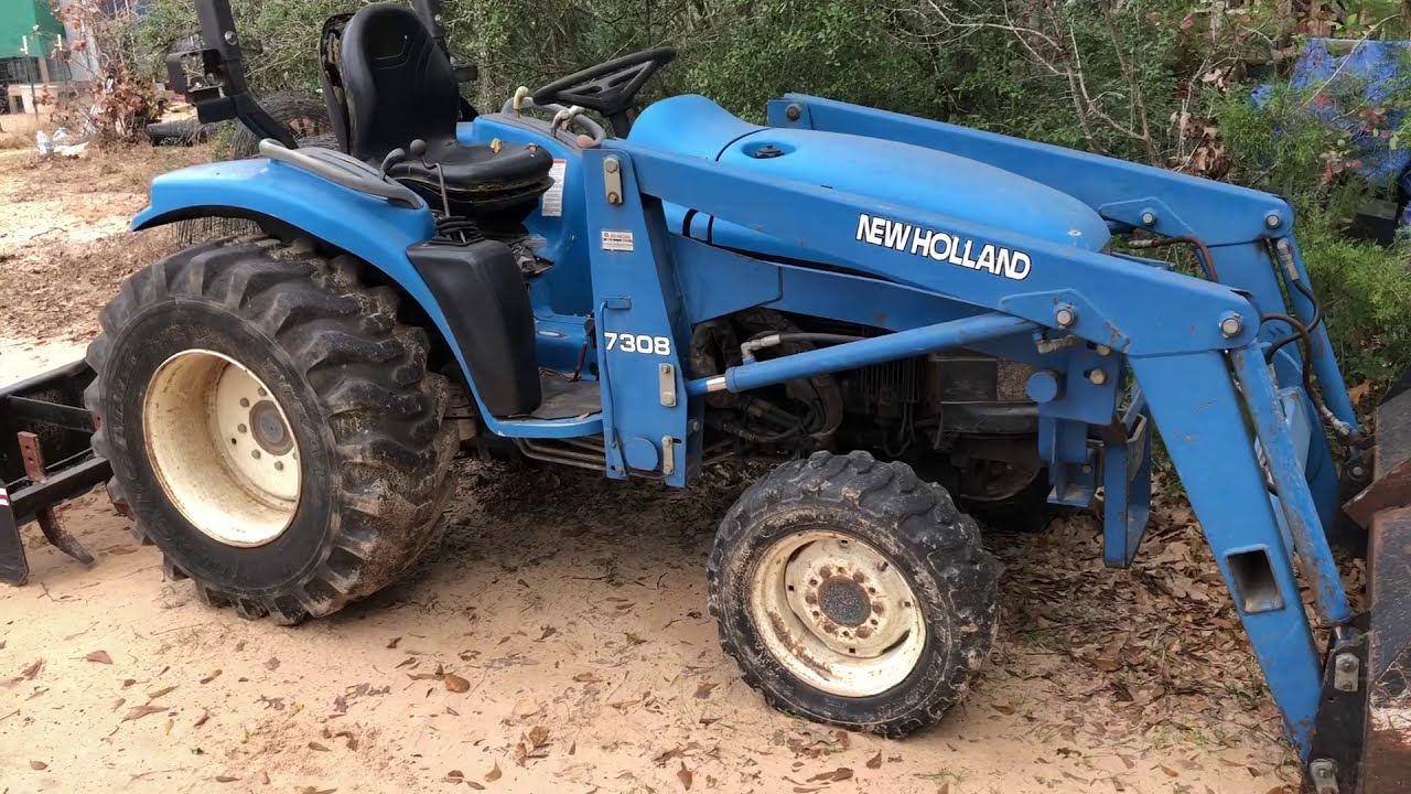 Change fuel filter, New Holland tractor