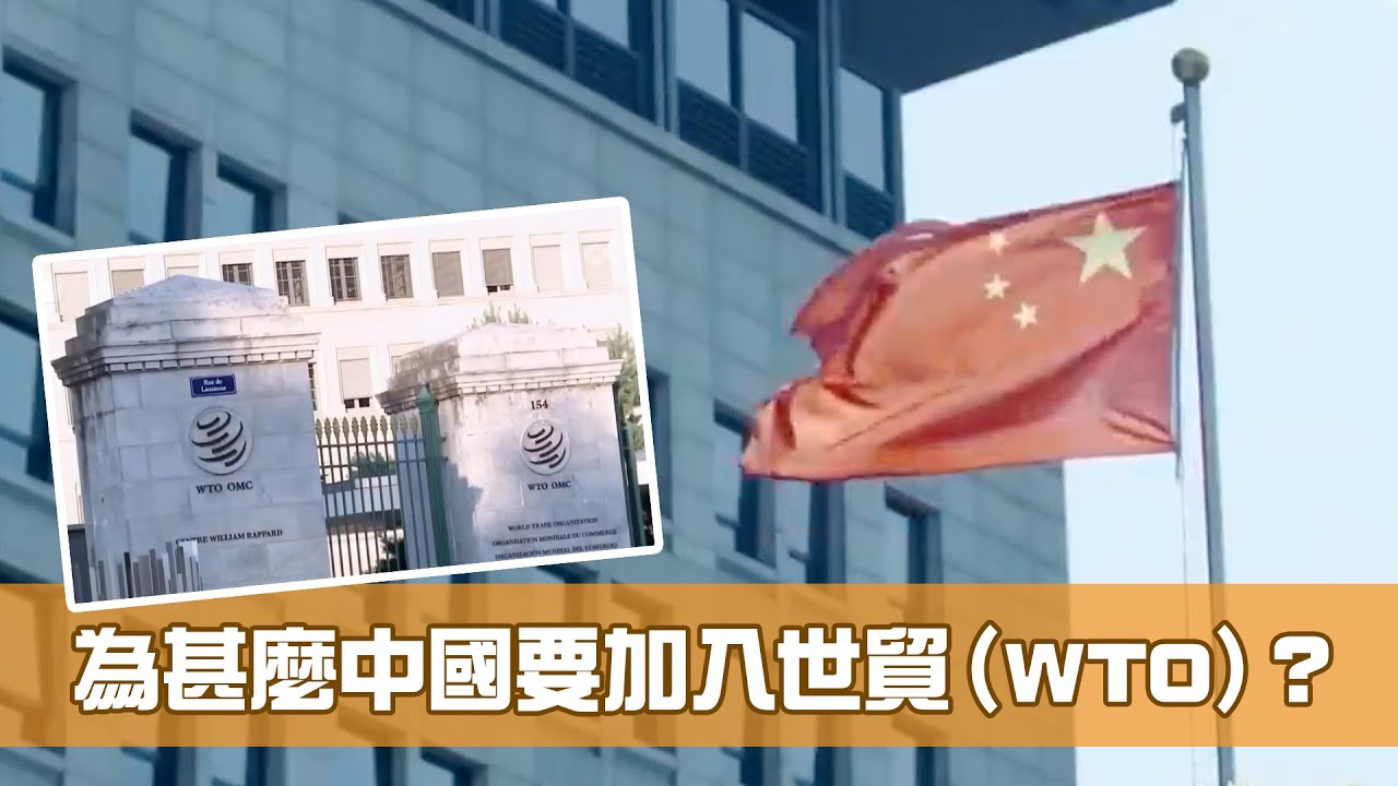 為甚麼中國要加入世貿（WTO）？【中國入世】