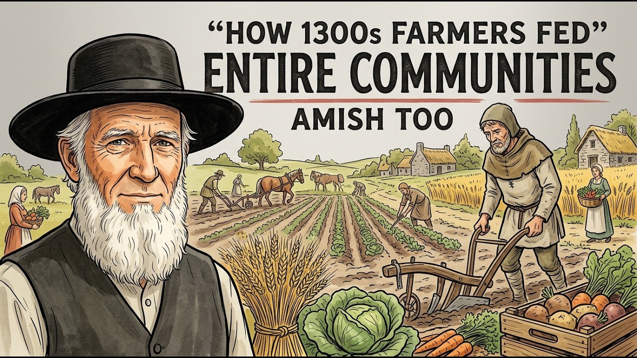 How 1300s Farmers Fed Entire Communities (Amish Too)