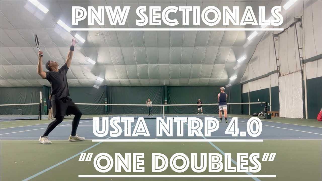 NTRP 4.0 Tennis  2023 USTA "One Doubles" PNW sectionals - NWW vs EWA 1st set 