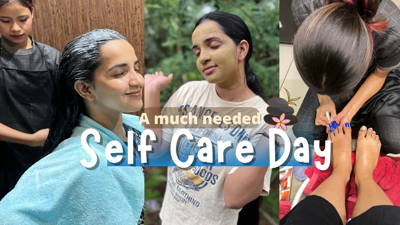Self Care Day 🥰 | Hair Spa💆🏻‍♀️ | Skin Care | Self Pampering | Malavika Krishnadas