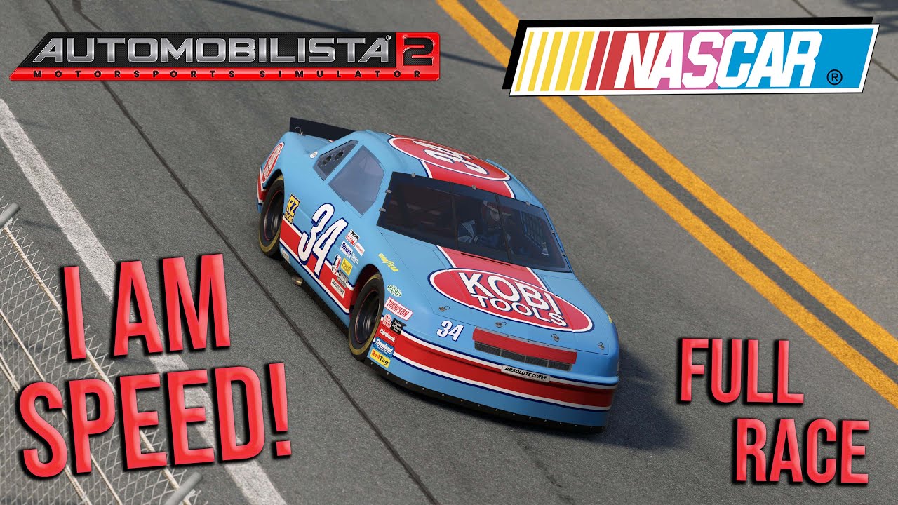 My BEST LAPS with NO DRAFT in the 1990s NASCAR at Daytona on Automobilista 2 Stock Car Gen 2