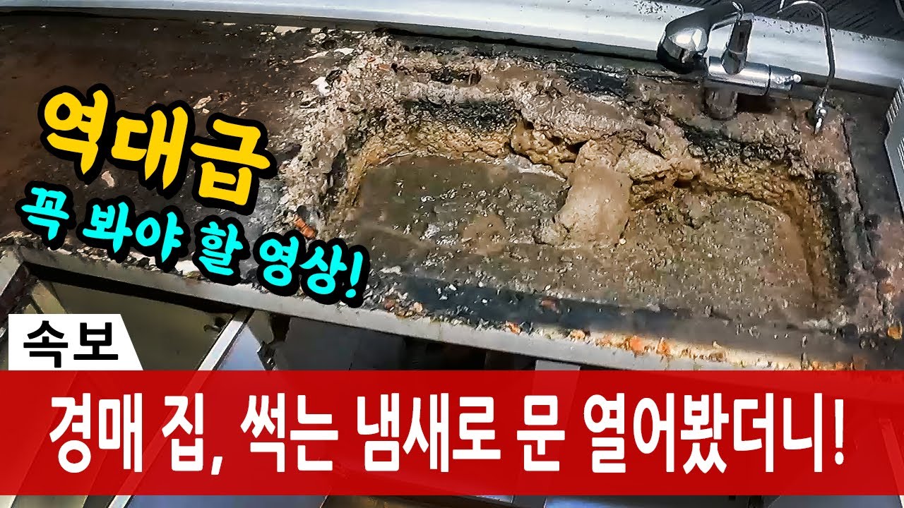 믿기지 않는 빌라 싱크대 하수구 역류! 사연이 있었는데...(158화) | 하수구공식TV📺