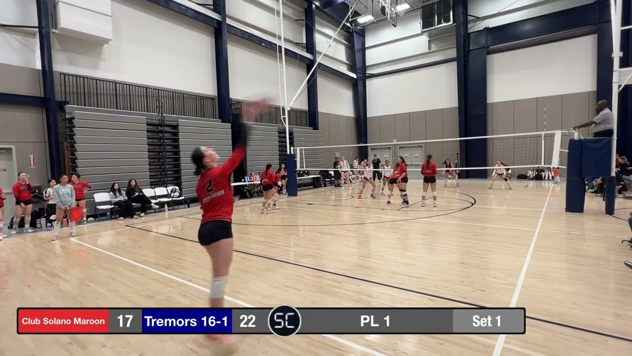 2/22/26 PL1 Tremors 16-1 vs. Club Solano Maroon