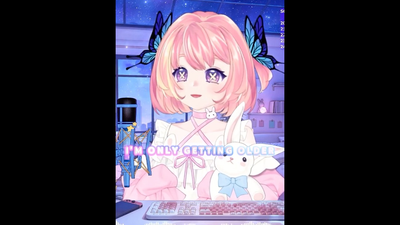 Falling Behind - Lunaby Cover | #vtuber #vtubervn #lunaby #hojo #idol #singing #shorts