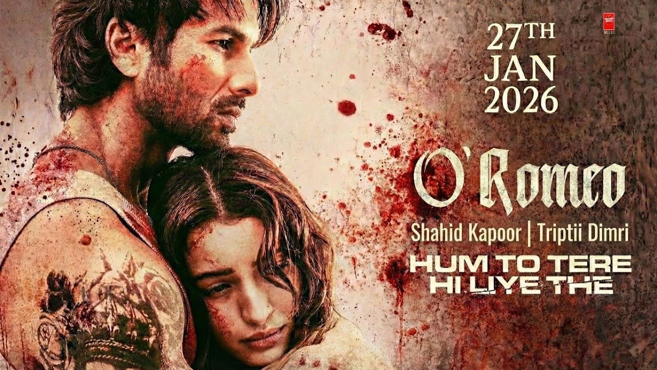 O'Romeo: Hum To Tere Hi Liye The | (Official Song) | Shahid Kapoor, Triptii Dimri | Arijit Singh
