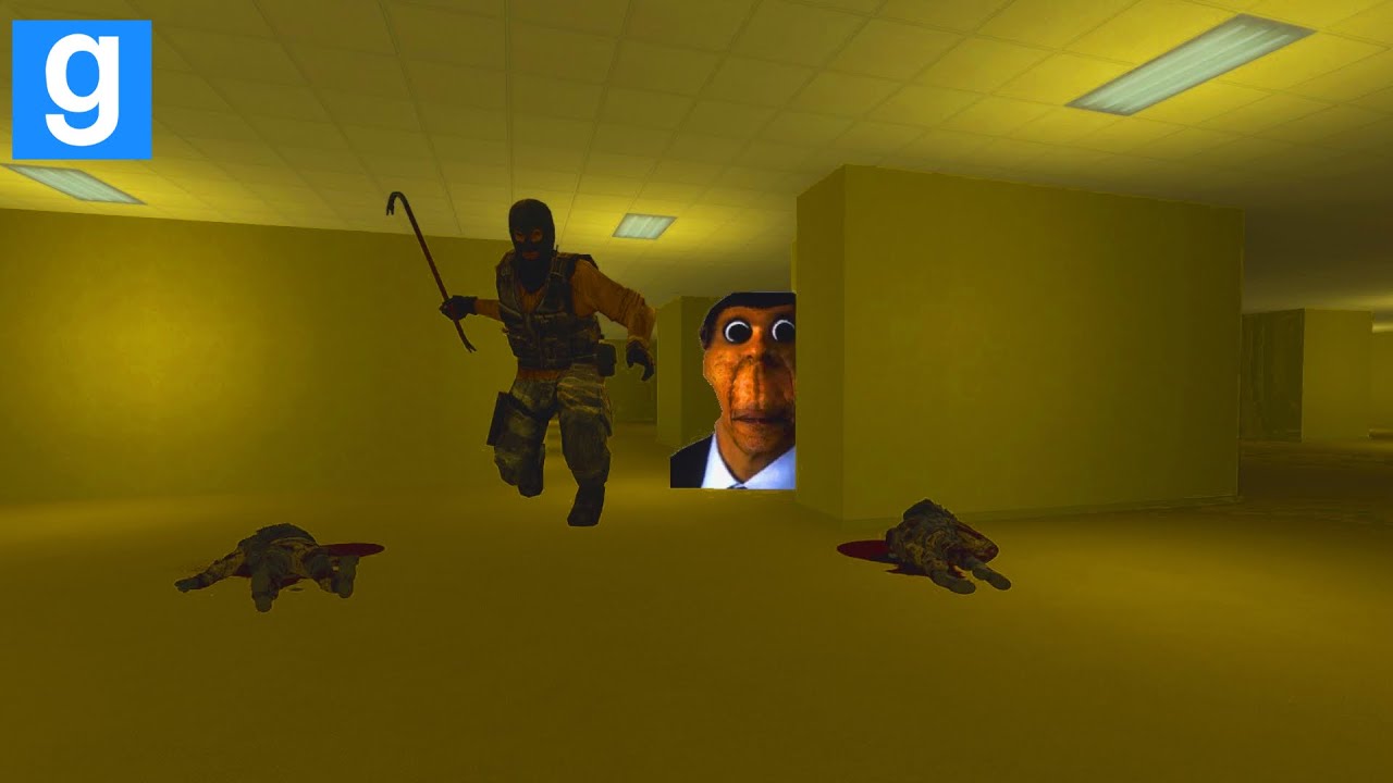 Obunga w BACKROOMS ? | Garry's mod