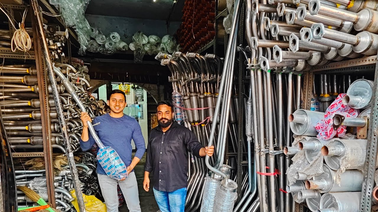 ₹150 का Genuine Silencer 😱| Manufacturer of Silencers, Exhaust & Fuel Tank | Bike/Car/Truck/Bus