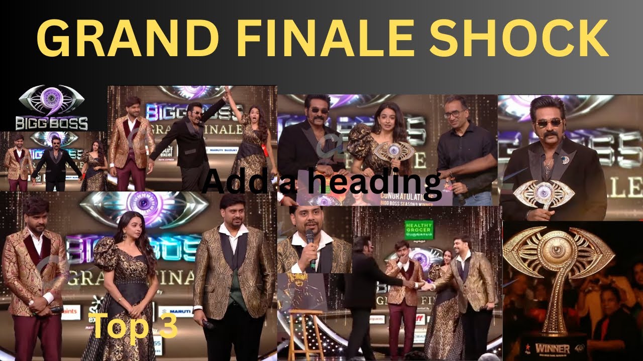 Bigg Boss Tamil 9 Finale Review | അർഹിച്ച വിജയമോ? | VIJAY SETHUPATHI