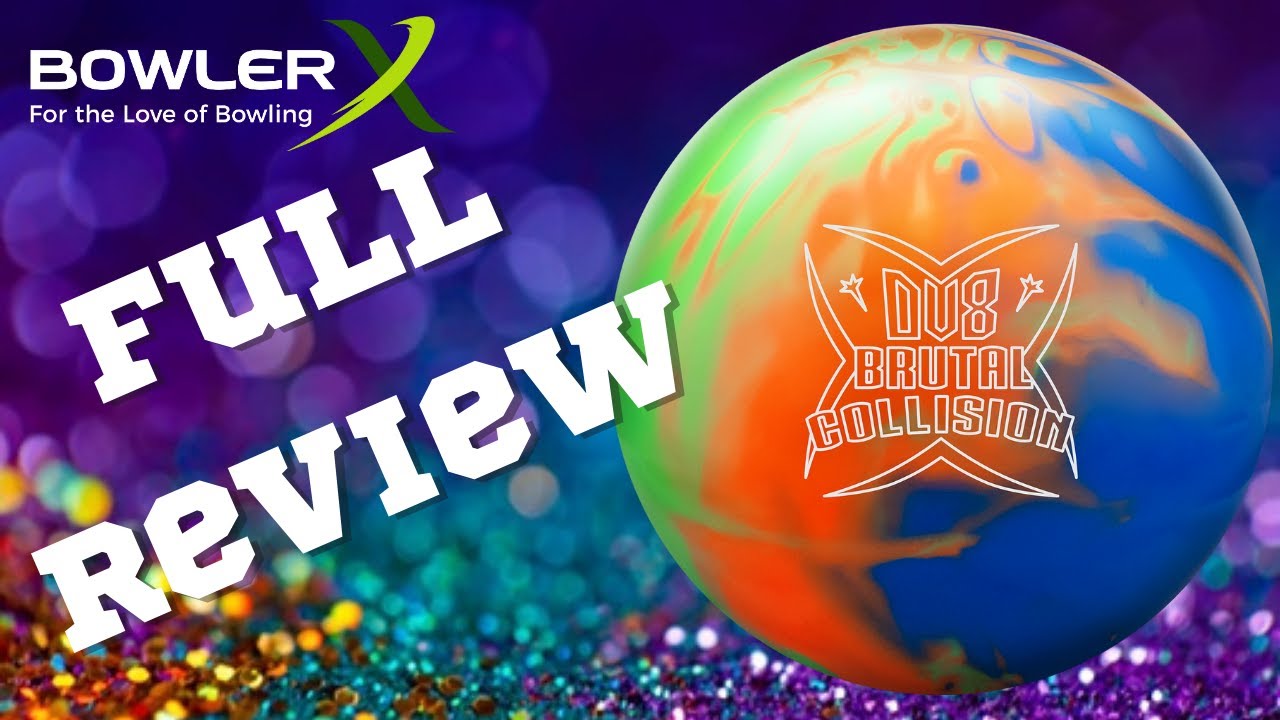 DV8 Brutal Collision Bowling Ball Video | Full Uncut Review with JR Raymond
