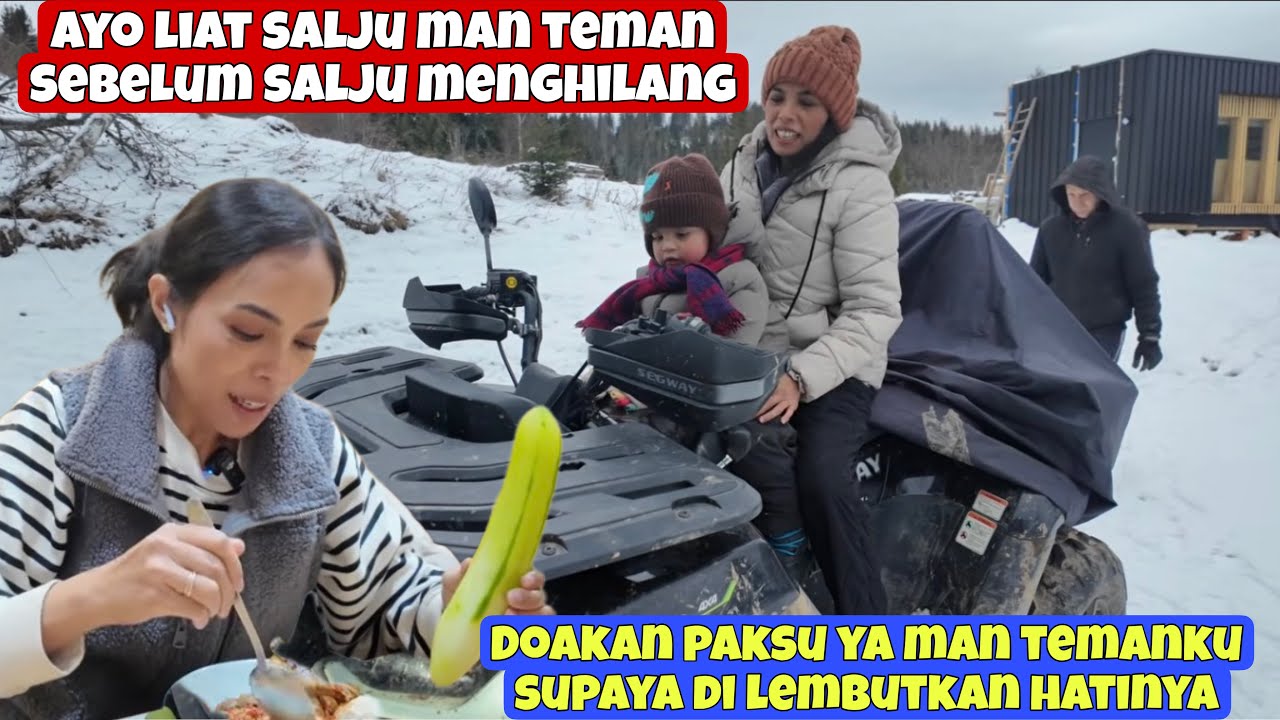 MENIKMATI SALJU SEBELUM MUSIM DINGIN BERAKHIR, BUKA PUASA SEADANYA 