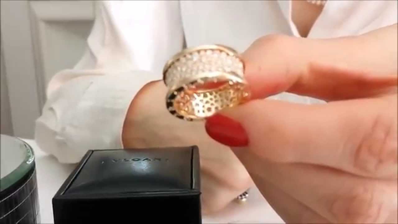 Bulgari B.Zero1 Pavé Set Diamond & 18k Rose Gold Ring