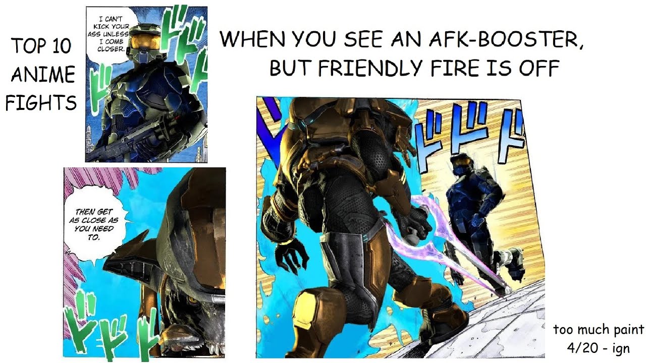 When I see an AFK-Booster in Halo and the Duel of Fates begins! - Halo Reach (PC)