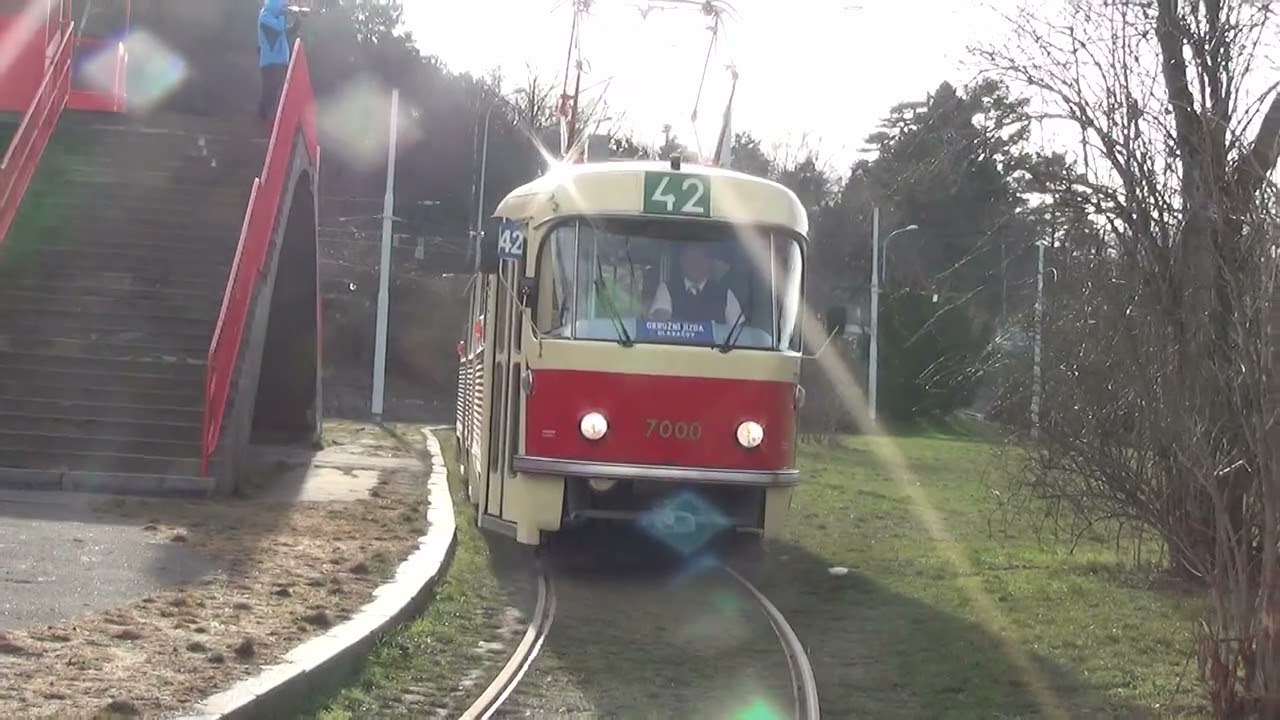 5 2 2023   Jízda historických tramvají v Praze